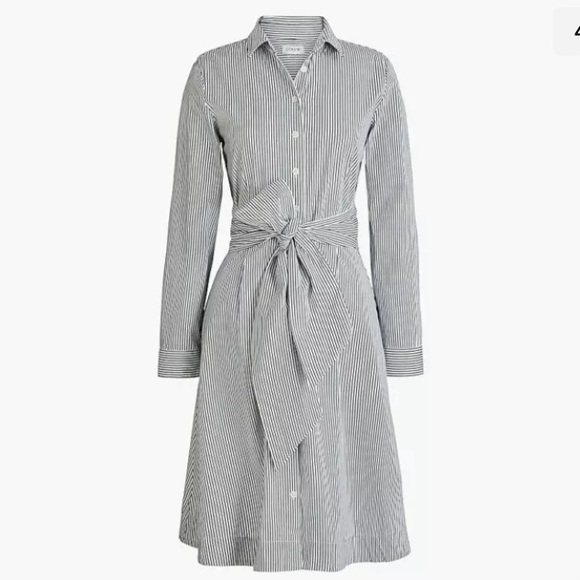 J. Crew Factory Dresses & Skirts - J. Crew Women's Tie-waist shirtdress